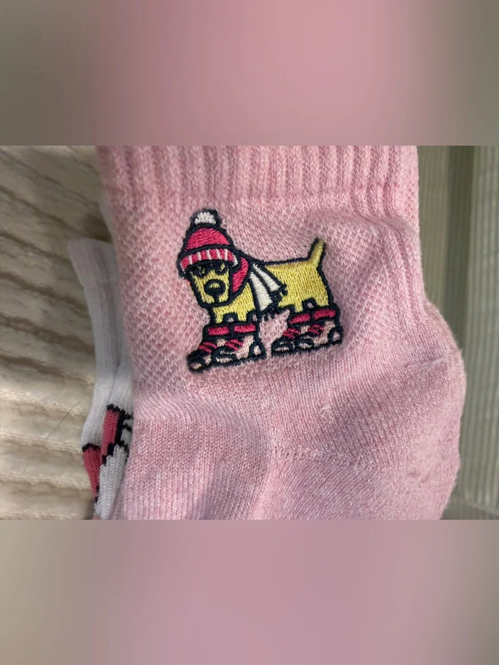Life Is Good Women’s 6 Pack Cushioned Quarter Socks Pink Winter Snowman NWT